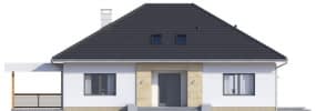 Heros 4 z wiatą garażową - wizualizacja 4